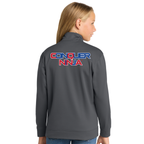 Unisex Youth Full-Zip Fleece Jacket - Iron Grey