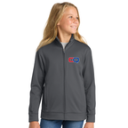 Unisex Youth Full-Zip Fleece Jacket - Iron Grey