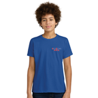 Unisex Youth Cotton-Poly Tee - Blue CQ Level Up
