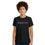 Unisex Youth Cotton-Poly Tee - Black Small CQ Back