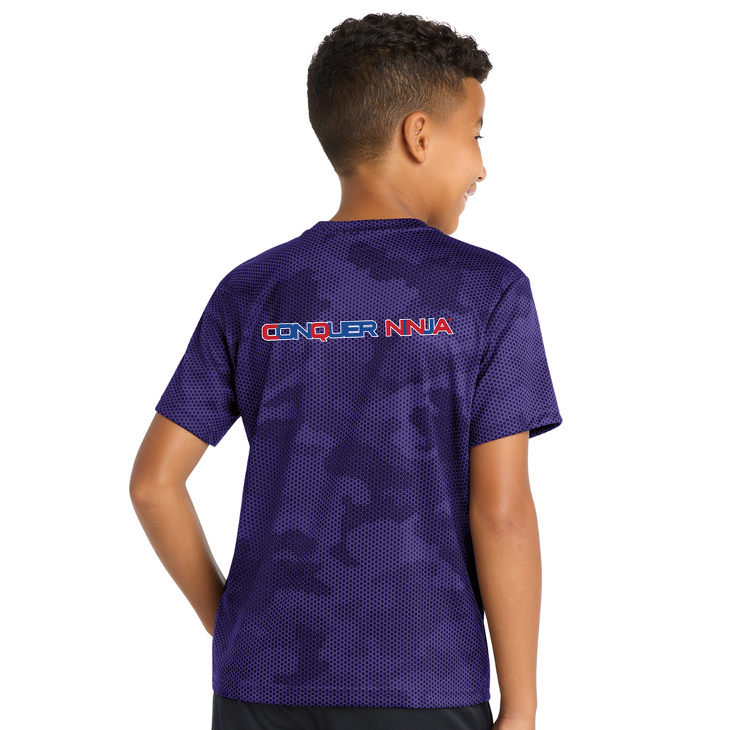 Unisex Youth Camo Performance Team Tees