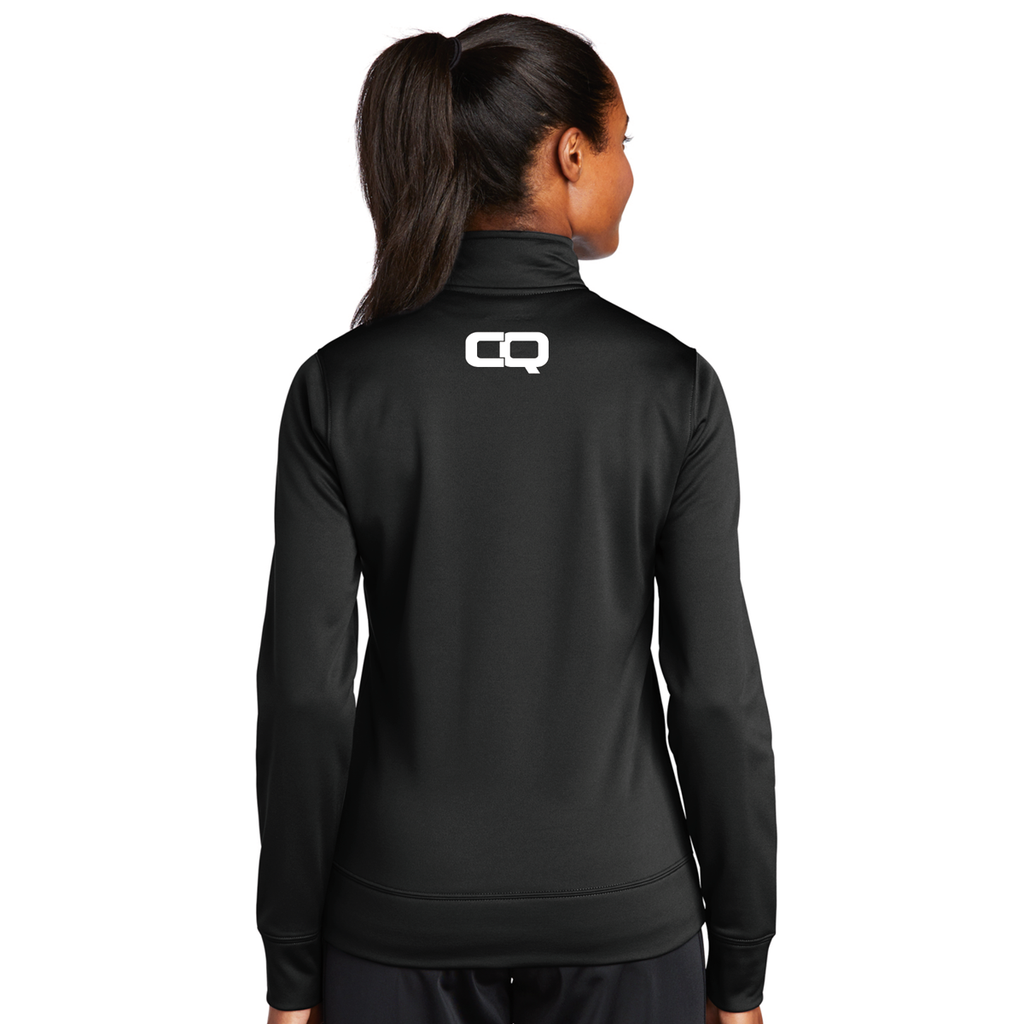 Women's Full-Zip Fleece Jacket - Black