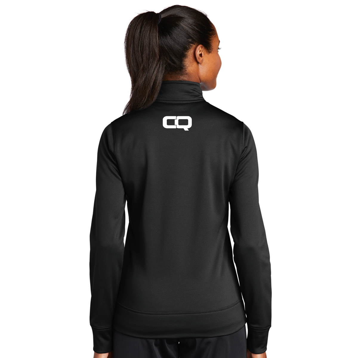 Women's Full-Zip Fleece Jacket - Black