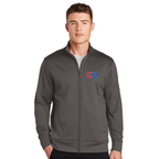Unisex Adult Fleece Full-Zip Jacket - Iron Grey