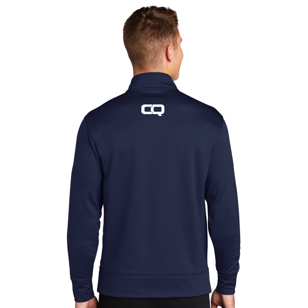 Unisex Adult Fleece Full-Zip Jacket - Navy