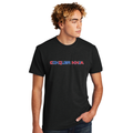 Unisex Adult Short-Sleeve Cotton T-Shirt - Black CQ