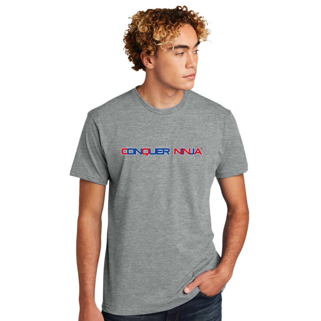 Unisex Adult Short-Sleeve Cotton T-Shirt - Grey CQ