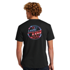 Unisex Adult Short-Sleeve Cotton T-Shirt - Black CQ Level Up