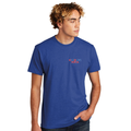 Unisex Adult Short-Sleeve Cotton T-Shirt - Blue CQ Level Up
