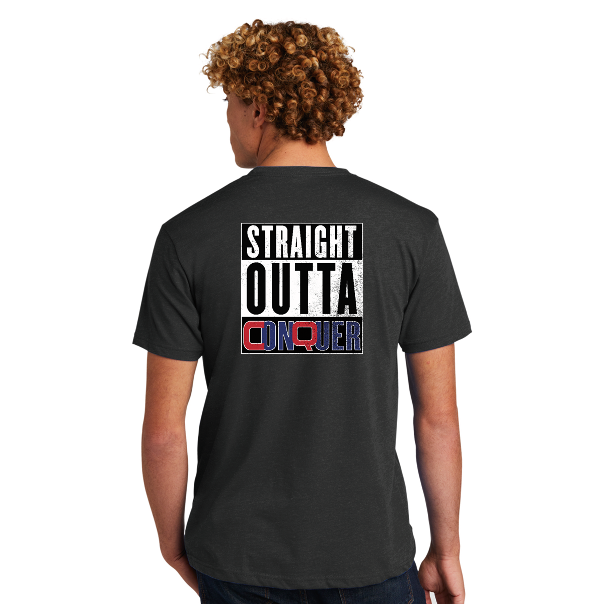 Unisex Adult Short-Sleeve Cotton T-Shirt - Charcoal