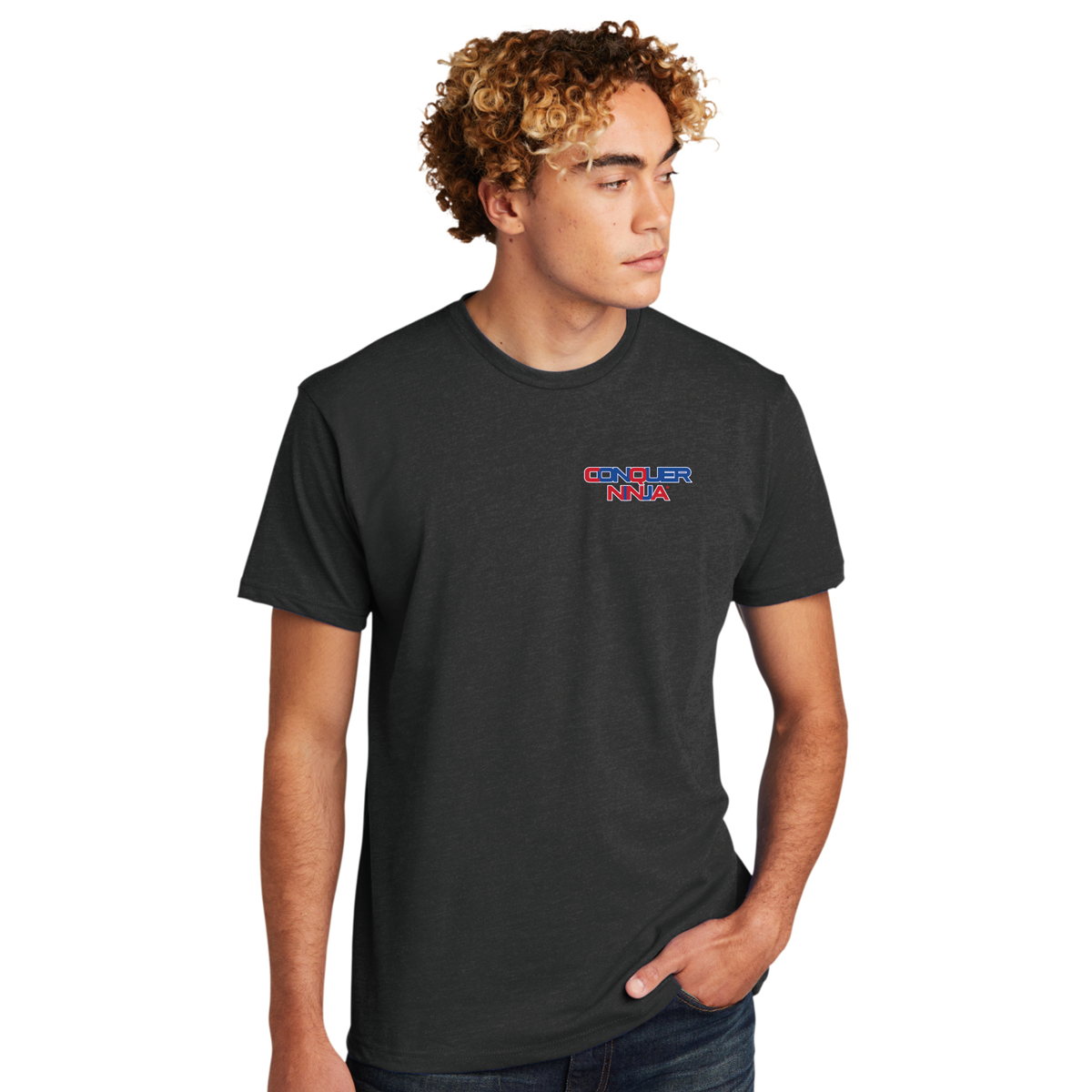 Unisex Adult Short-Sleeve Cotton T-Shirt - Charcoal