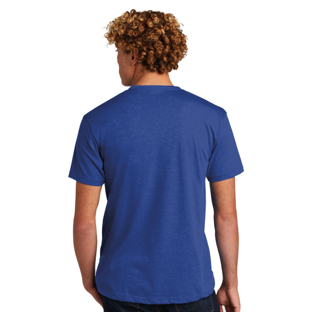 Unisex Adult Short-Sleeve Cotton T-Shirt - Blue