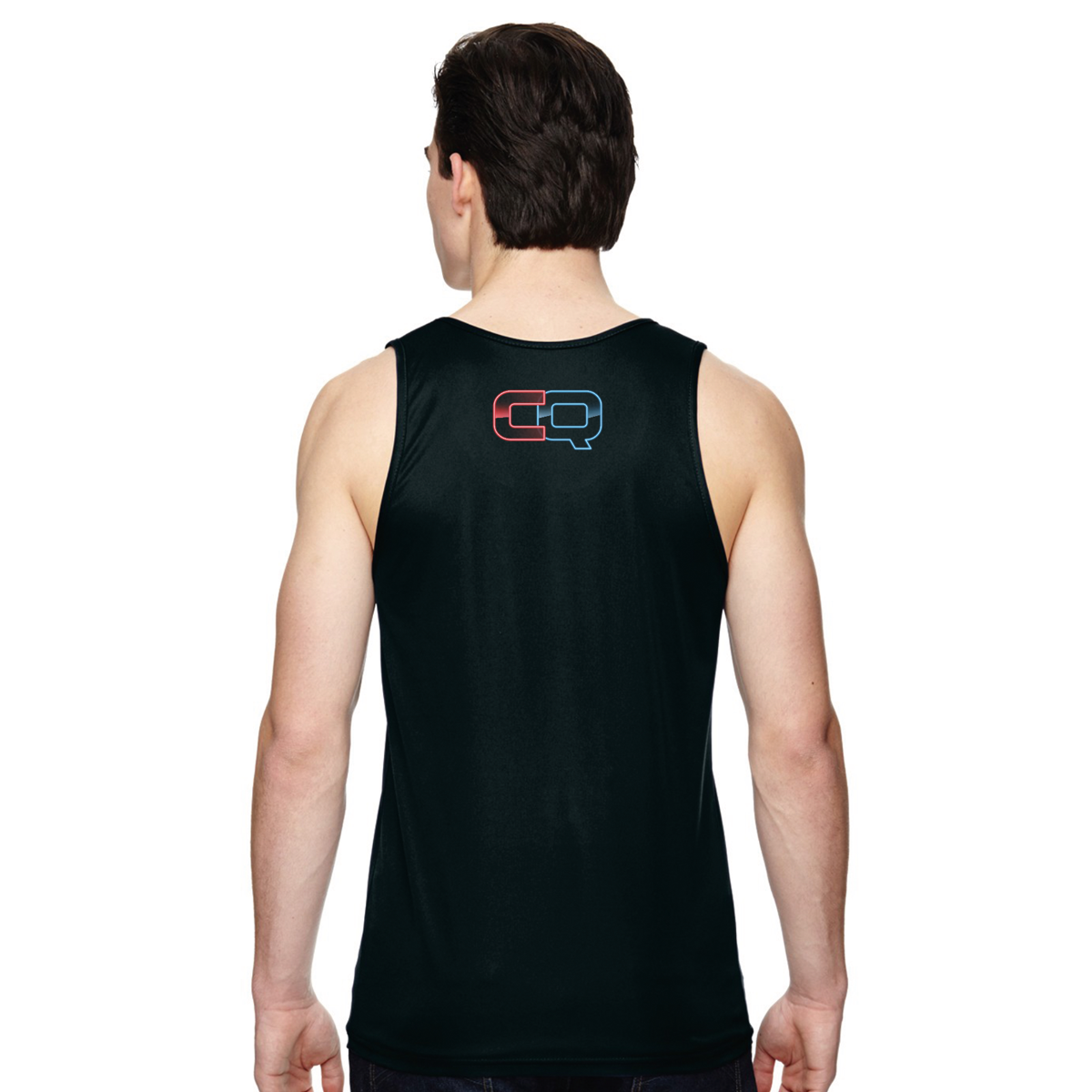 Men's Athletic Moisture-Wicking Performance Tank Top - Level Up