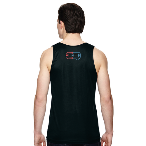Men's Athletic Moisture-Wicking Performance Tank Top - Level Up