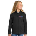 Unisex Youth Full-Zip Fleece Jacket - Black